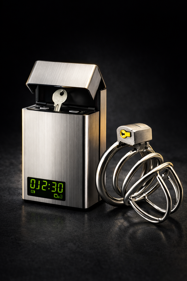 Keyholder + Anchor Cage Bundle | Complete Chastity System